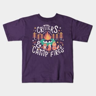 Critters and Campfires Kids T-Shirt